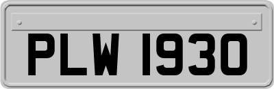 PLW1930