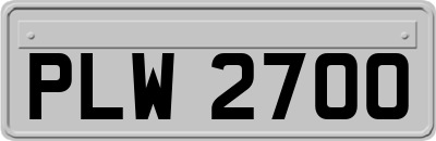 PLW2700