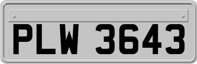 PLW3643