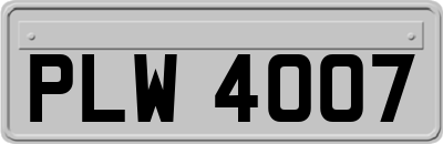 PLW4007