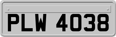 PLW4038