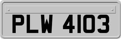 PLW4103