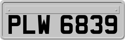 PLW6839