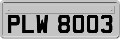 PLW8003