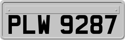 PLW9287