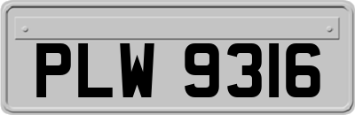 PLW9316