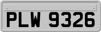 PLW9326