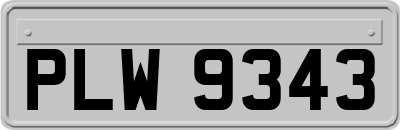 PLW9343