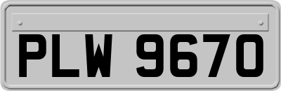 PLW9670