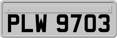 PLW9703