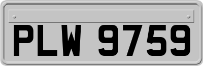 PLW9759