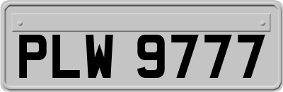 PLW9777