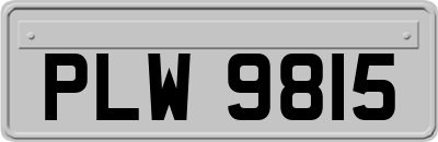 PLW9815