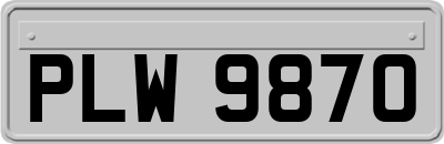 PLW9870