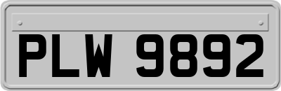 PLW9892