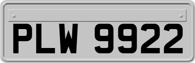 PLW9922