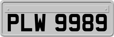 PLW9989