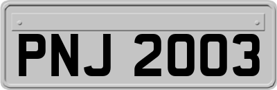 PNJ2003