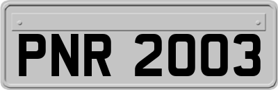 PNR2003