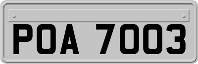 POA7003