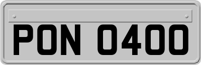 PON0400