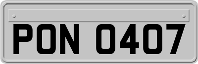 PON0407