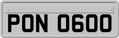 PON0600