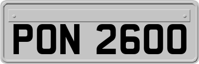 PON2600