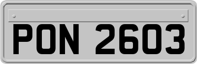 PON2603