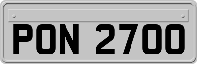 PON2700