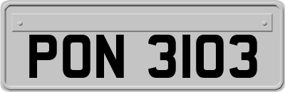 PON3103