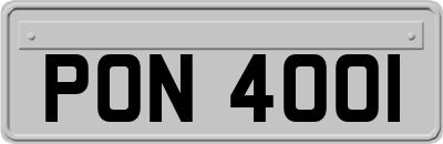 PON4001