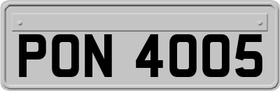 PON4005