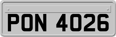 PON4026