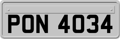 PON4034