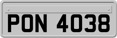 PON4038