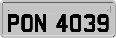 PON4039