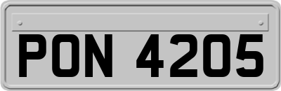 PON4205