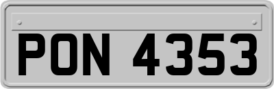 PON4353