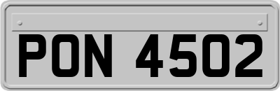 PON4502