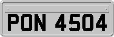 PON4504