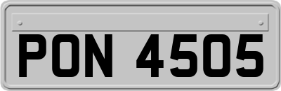 PON4505