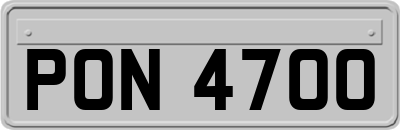 PON4700