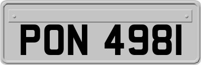 PON4981