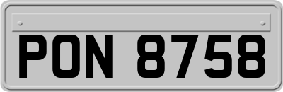 PON8758