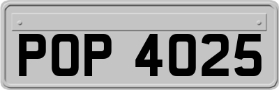POP4025