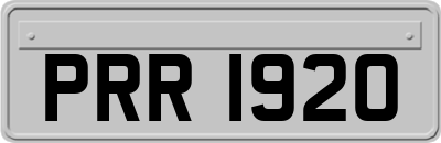 PRR1920