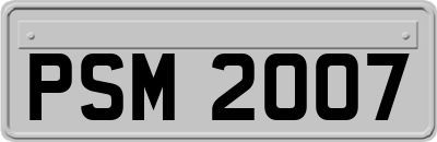 PSM2007