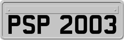 PSP2003