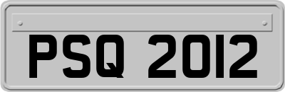 PSQ2012